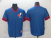 Expos Blank Blue Throwback Jersey (1),baseball caps,new era cap wholesale,wholesale hats